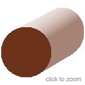 Douglas Fur Full Round - 1 3/8" Diameter