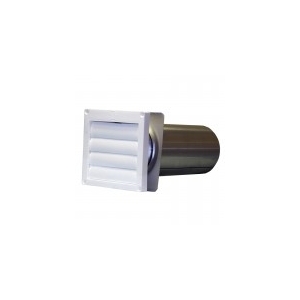 Dryer Venting - Dryer Vent Hood with Pipe