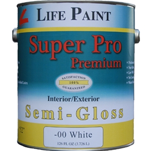 Semi-Gloss Finish House Paint - Super Pro Premium Semi-Gloss House Paint