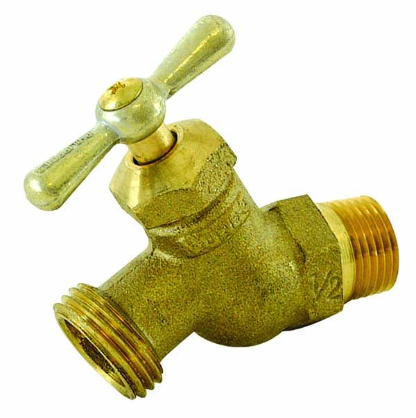 Brass No Kink Hose Bibb