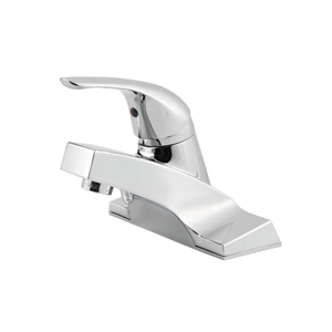 Single-Handle 4" Lavatory Faucet Polished Chrome