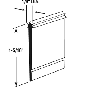 Shower Door Seal - Star Top