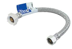 3/8" COMP x 7/8" Ballcock Nut Toilet Water Supply Lines  Stainless Steel