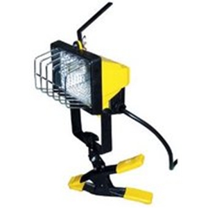 Outdoor Security Lighting - Quartz Halogen Portable Worklight