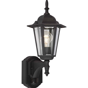 Outdoor Security Lighting - Cast Aluminum Incandescent Porch Fixtures