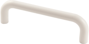 4" Contemporary Plastic Wire Cabinet Pull
