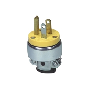 3-Wire Male - Armored Grounding Plug