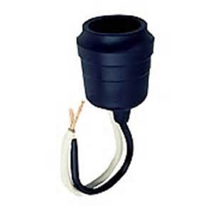 Sockets & Lampholders - Rubber Pigtail Socket