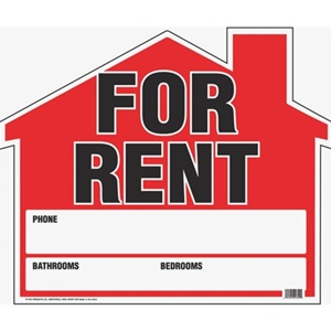 Plastic Lawn Signs 18" x 24"