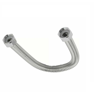 Stainless Steel Water Heater Connector-3/4" FIP x 3/4" FIP