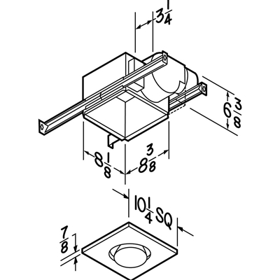 Bath Fan, Heaters & Parts - One Bulb Heater Fan
