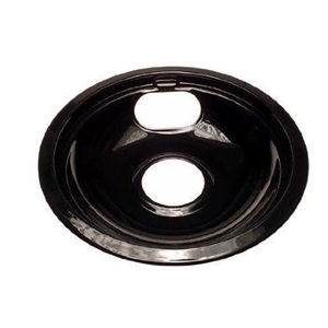 Electric Range Burner Drip Pans - Whirlpool Range Black Porcelain Drip Bowl Pan