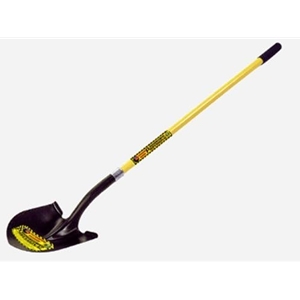 Garden Shovel - Round Point Fiberglass Handle Shovel