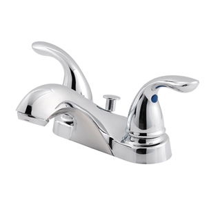 Pfister Pfirst Series 2-Handle 4" Centerset Bathroom Faucetwith Metal Pop-Up Assembly