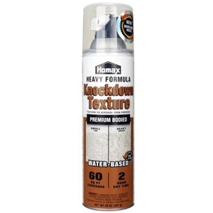 Homax Knockdown Spray Texture Based