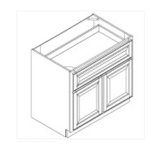 Base Cabinet 2 Doors 1 Drawer
