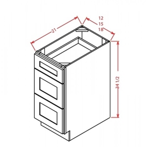 Vanity Cabinet - Vanity Base Cabinet 3 Drawers