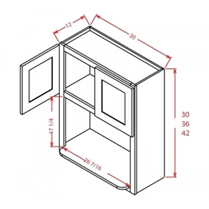 Wall Cabinet - Wall Microwave Cabinet