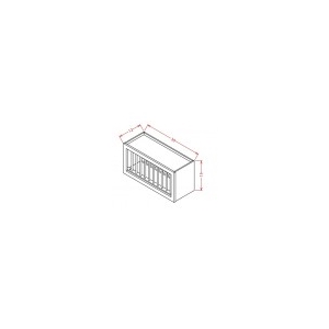 Wall Cabinet - Wall Plate Rack Cabinet