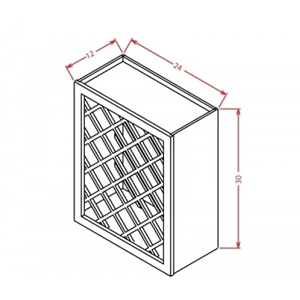 Wall Cabinet - Wall Wine Rack Cabinet