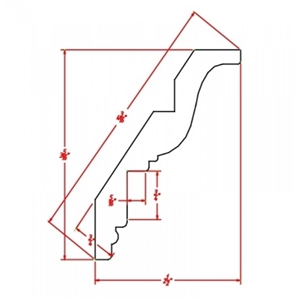 inset crown molding