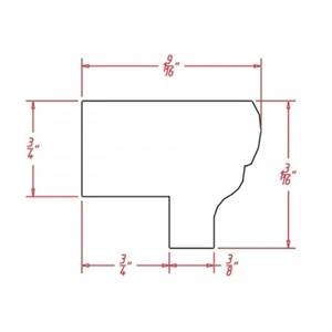 Moldings - Light Rail Molding