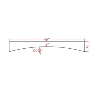 arched valance
