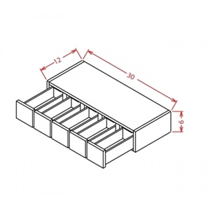 wall spice drawer