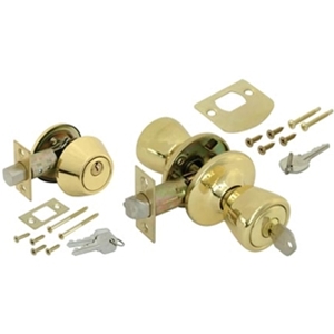 Economy Tulip Knob Entry Lockset
