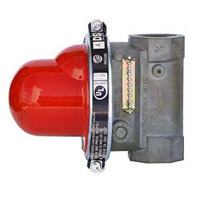 Vertical Top-In Earthquake Valves