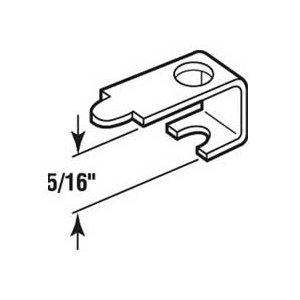 Aluminum 5/16" Casement Clips - 4 Pack