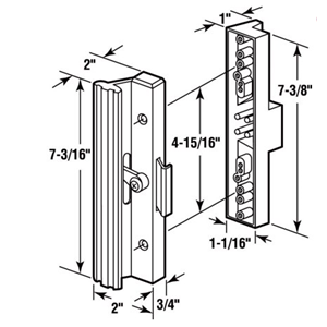 Sliding Patio Door Handle Set