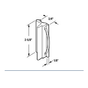 Sliding Window Pull and Latch - Black - For Bee Cee