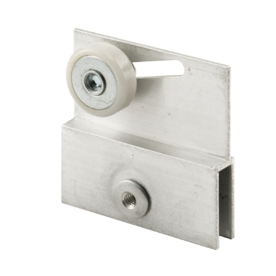 Tub Enclosure Shower Door Thru-Glass Roller Assembly Chrome - 2 Pack