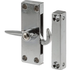 Sliding Patio Screen Door Latch - Diecast Chrome - Right Handed