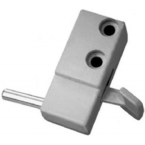 Sliding Patio Door Step-On Security Lock Aluminum Finish