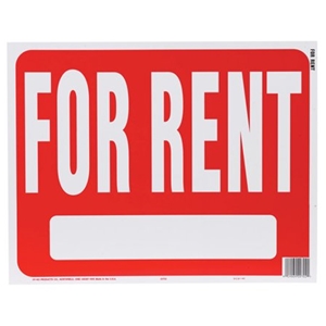 Jumbo Plastic Signs