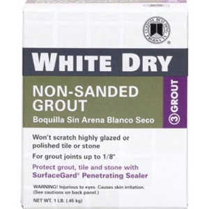 White Non-Sanded Tile Grout