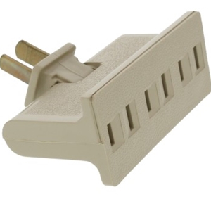 3-Outlet Swivel Wall Tap