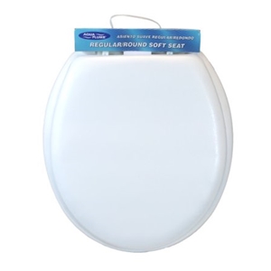 Round Soft Toilet Seat with Cover