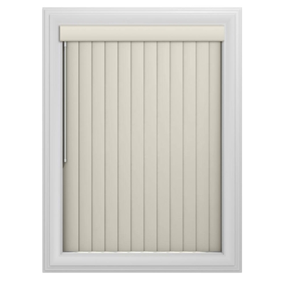 Ivory 3- 1/2"  Window Vertical Blinds