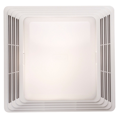 Bathroom Exhaust Fan Grille/Cover w/ 100w Light