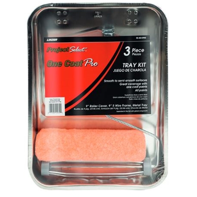 9" Paint Roller Kit- 3 Piece