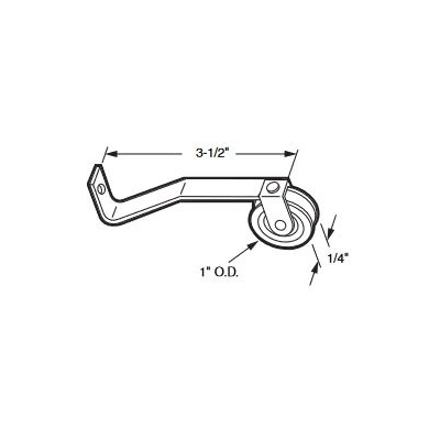 Tention Roller For Screen Door