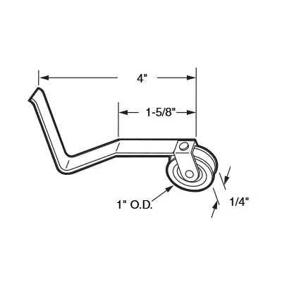 Steel ball bearing Spring Tension Roller