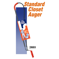 Closet Auger - Economy 3' Tube