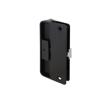 LATCH&PULL 4-1/4" PLASTIC BLK-1PK