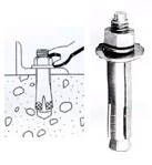Nails & Fasteners - Hex Sleeve Anchor