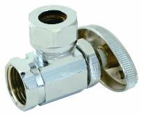 Angle Stop Valve for Threaded Pipe