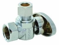 1/4 Turn Angle Stop Valve for Threaded Pipe